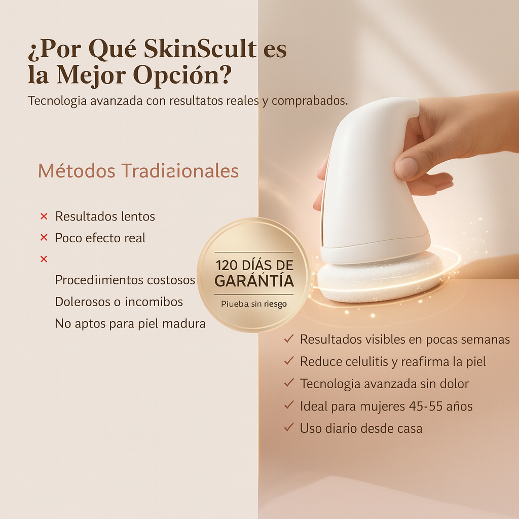 SkinSculpt Reductor de Grasa & Reafirmante [Define en Semanas]