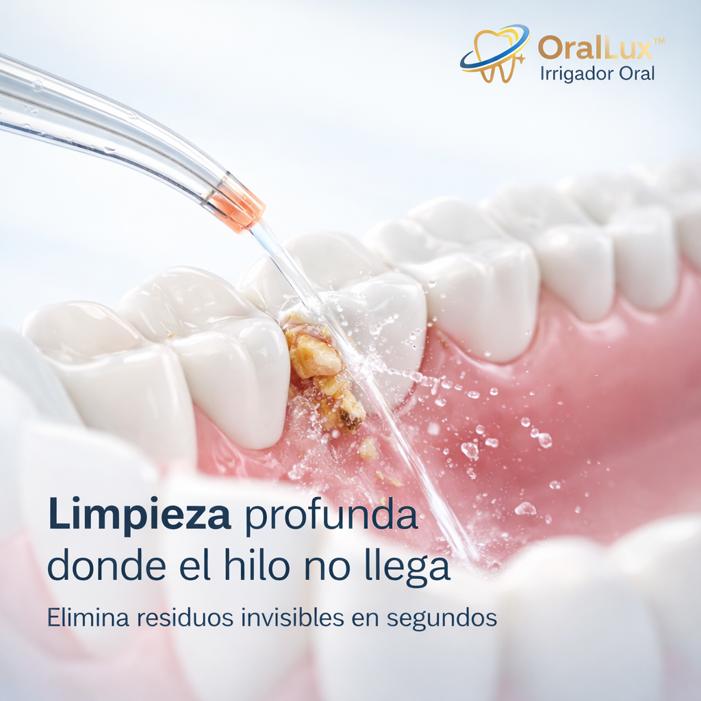 OralLux™ Irrigador Oral [Cuidado Dental de Alto Nivel]