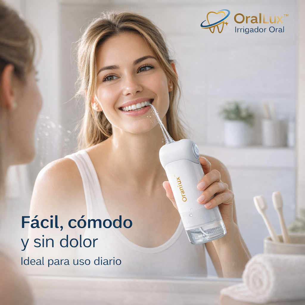 OralLux™ Irrigador Oral [Cuidado Dental de Alto Nivel]