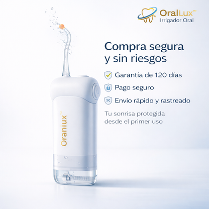 OralLux™ Irrigador Oral [Cuidado Dental de Alto Nivel]