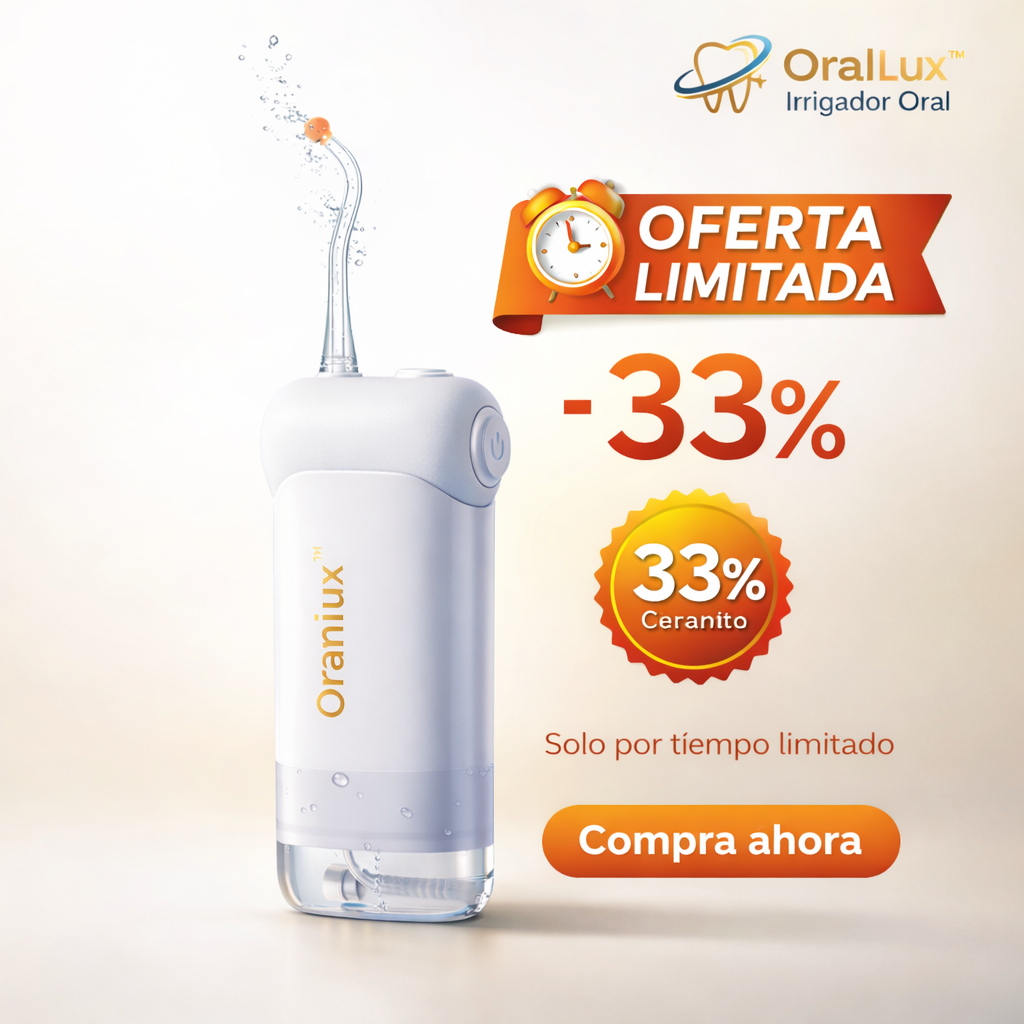 OralLux™ Irrigador Oral [Cuidado Dental de Alto Nivel]
