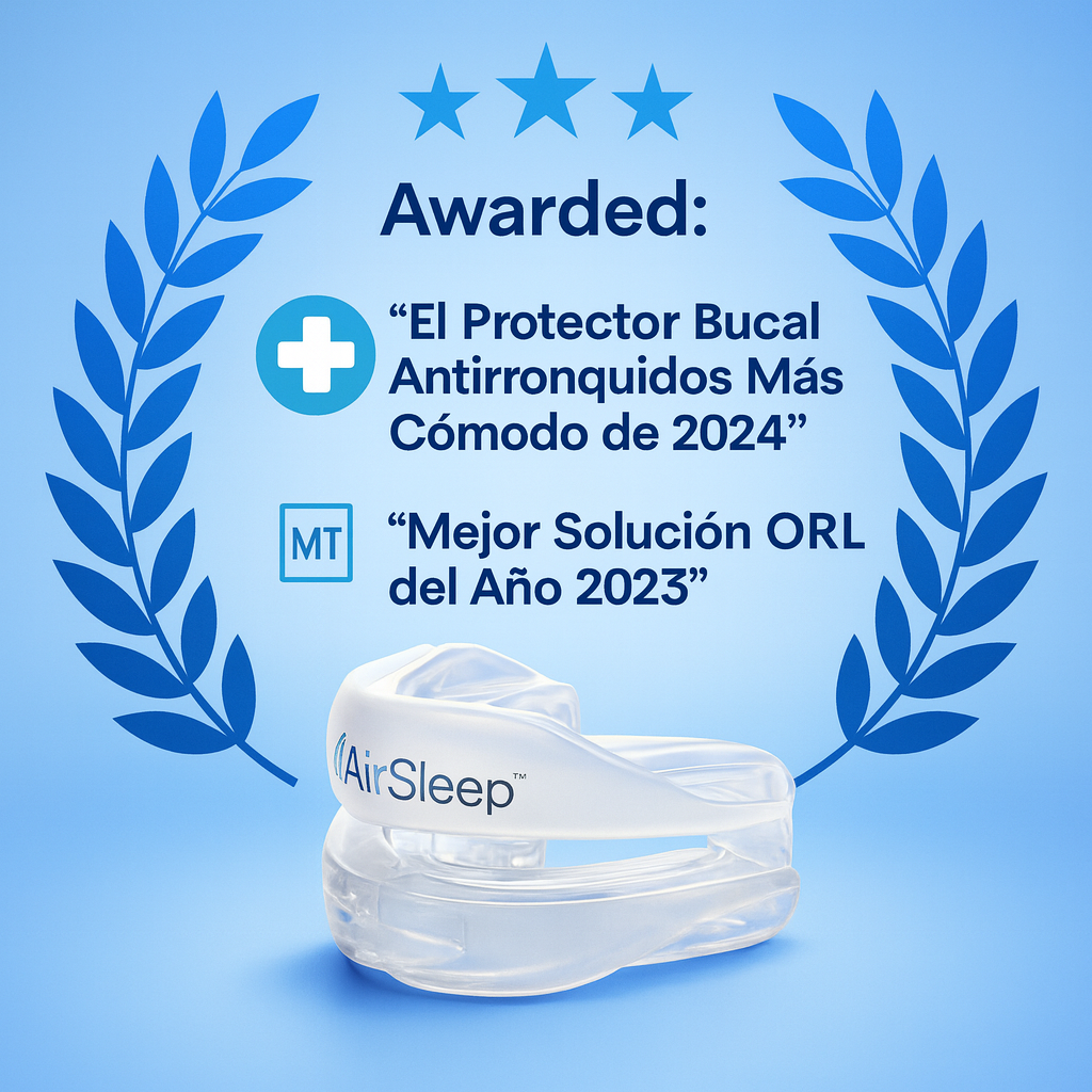 AirSleep™ Protector Bucal - Reduce el Ronquido.