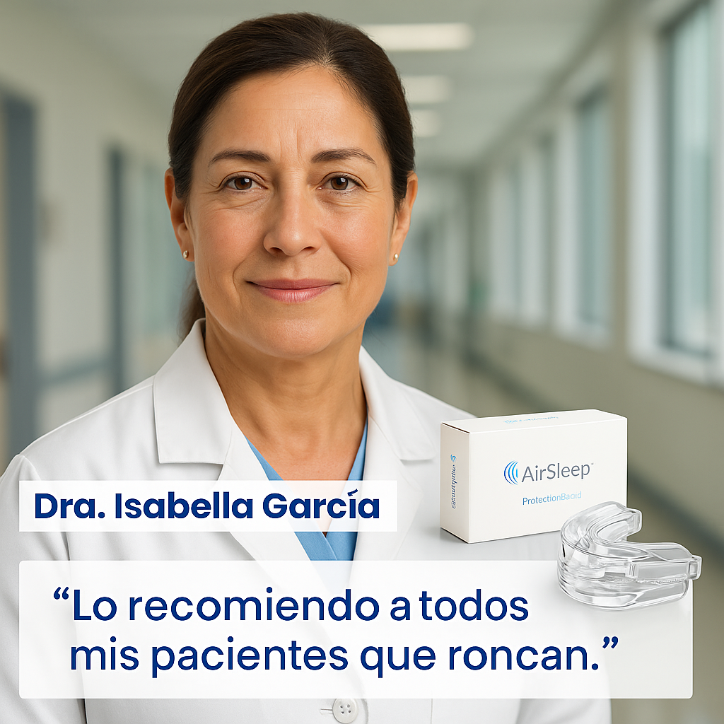AirSleep™ Protector Bucal - Reduce el Ronquido.