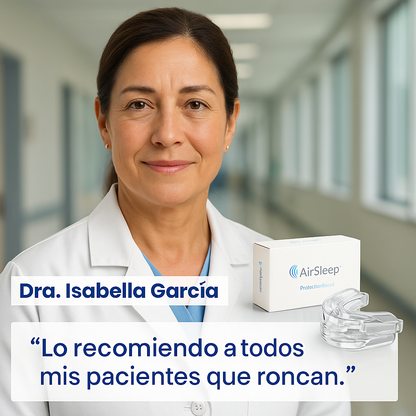 AirSleep™ Protector Bucal - Reduce el Ronquido.