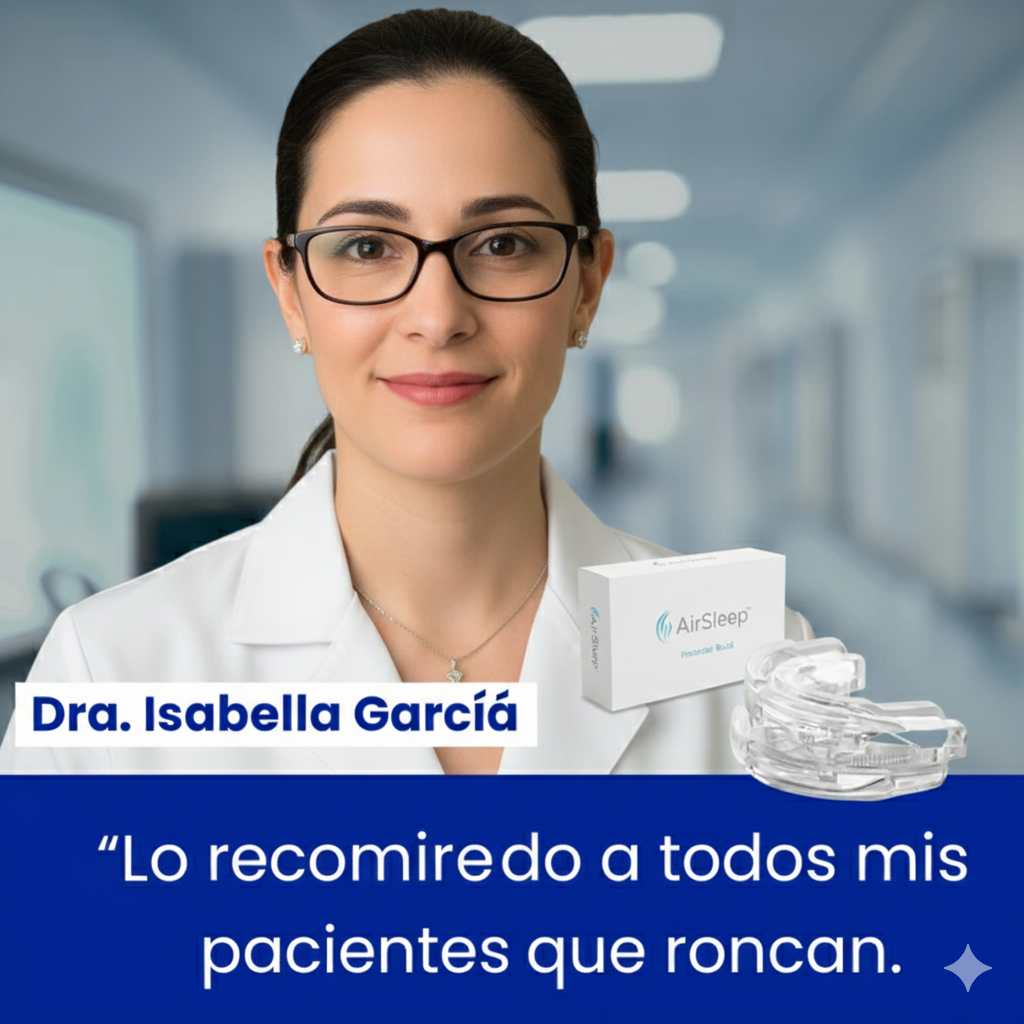 AirSleep™ Protector Bucal - Reduce el Ronquido.