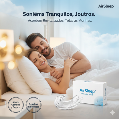 AirSleep™ Protector Bucal - Reduce el Ronquido.